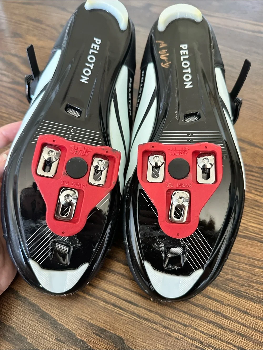 Peloton cycling shoes
